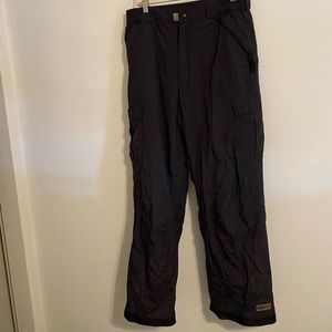 PULSE VINTAGE SOLID BLACK PANTS SIZE XL
